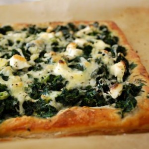 Spinach and Cheese Puff Pastry