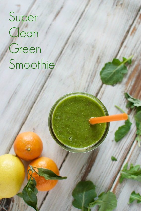 clean green smoothie recipe