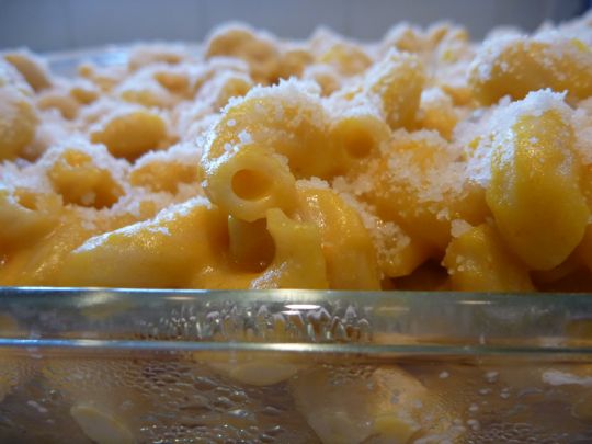 Healthy macaroni and cheese