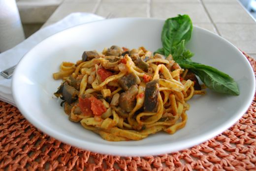 eggplant pasta recipe