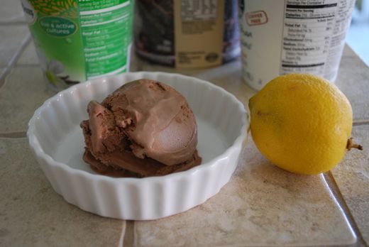 1 scoop ice cream calories