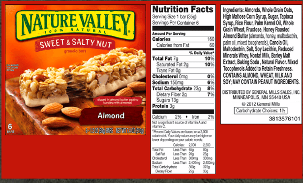 How much sugar is in a nature valley granola bar Nature Valley Not So Natural After All Eating Made Easy