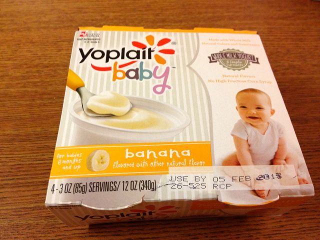 Whole cream best sale yogurt for babies