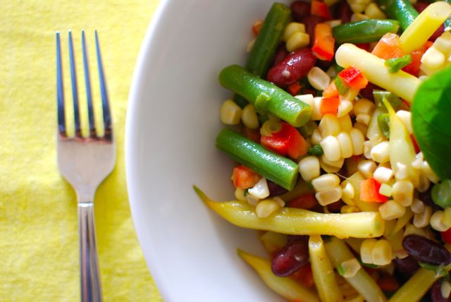 three bean salad