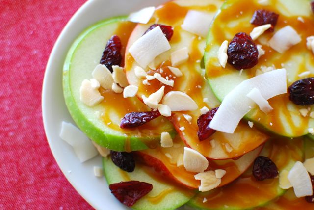 apple nachos