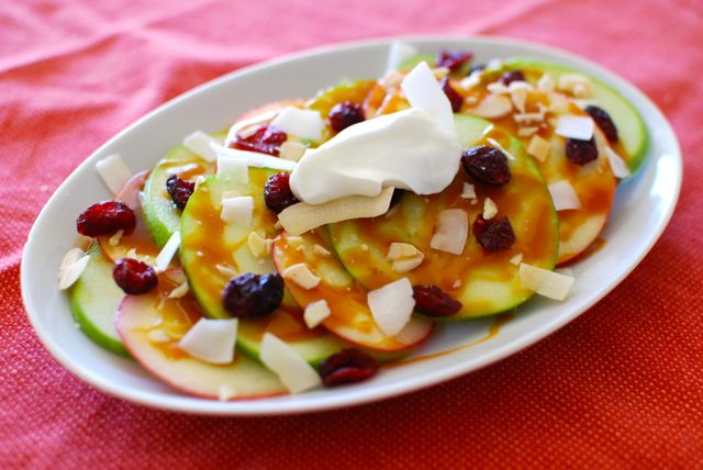 apple nachos