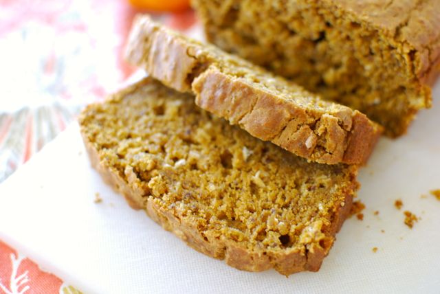 vegan pumpkin bread