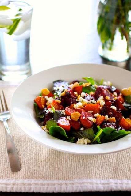 roasted beet salad