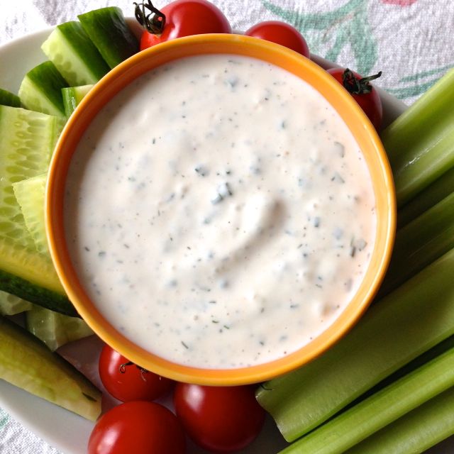 Healthy Homemade Ranch Dip Eating Made Easy