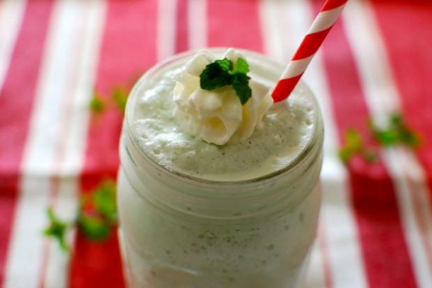 healthy shamrock shake