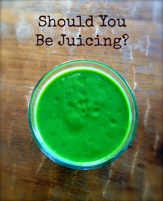 is juicing healthy