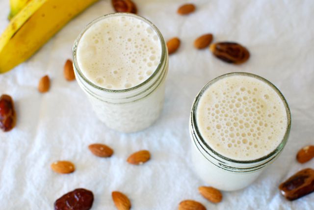 Banana-Almond Milk Shakes Recipe: How to Make It