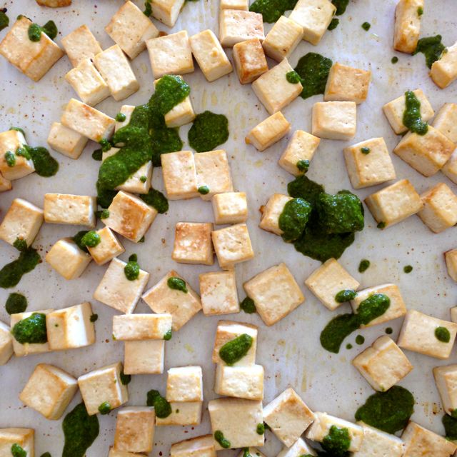 roasted tofu