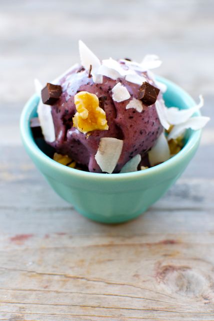 blueberry soft serve