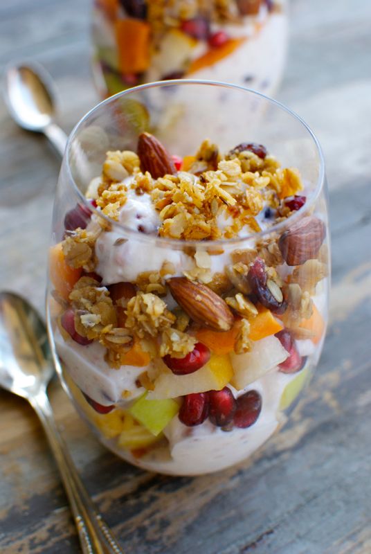 Fruit and Yogurt Parfaits