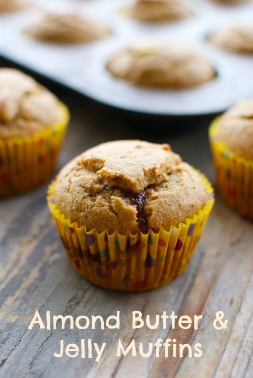 almond butter muffins