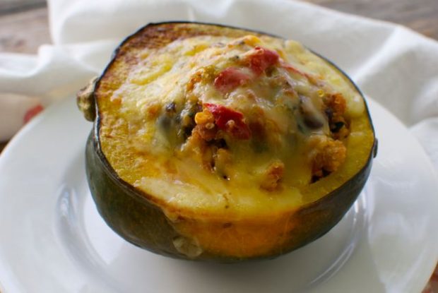 stuffed acorn squash