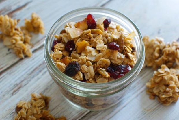 Cranberry Coconut Granola - Eating Made Easy