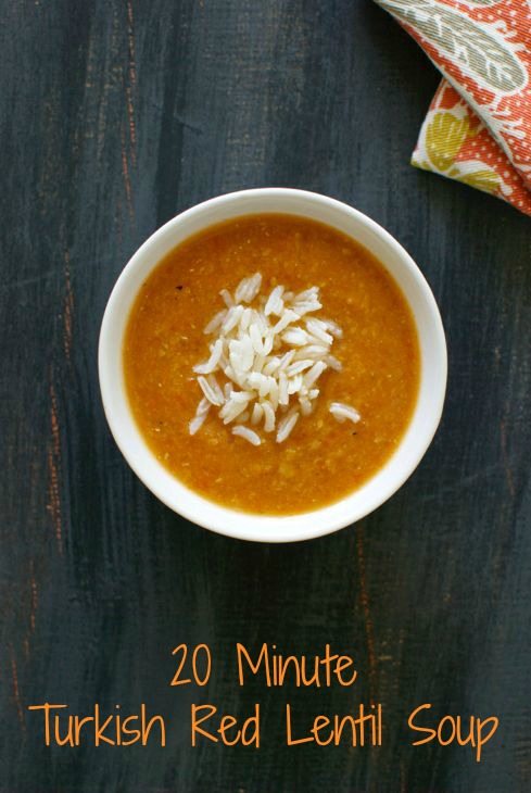 20 Minute Red Lentil Soup Eating Made Easy 