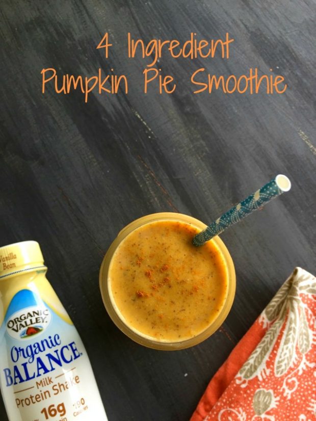 pumpkin pie smoothie