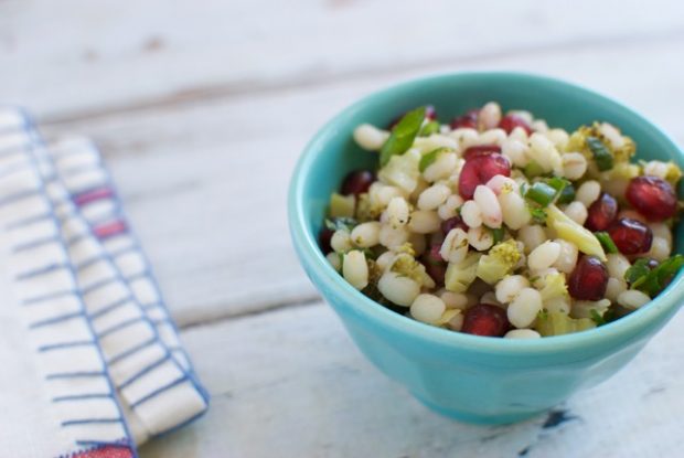 barley salad with pomegranate