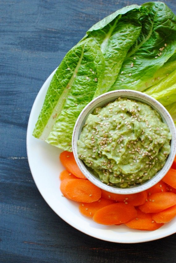 sesame ginger avocado dip