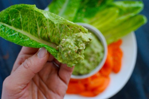 sesame ginger avocado dip