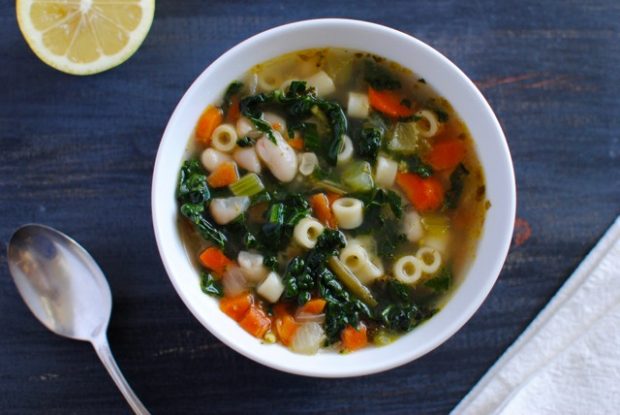 healing lemon chicken soup