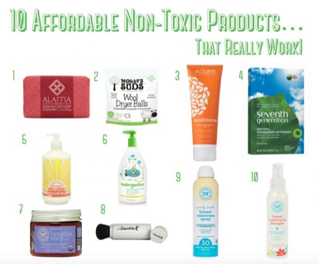 10 affordable non-toxic products that work