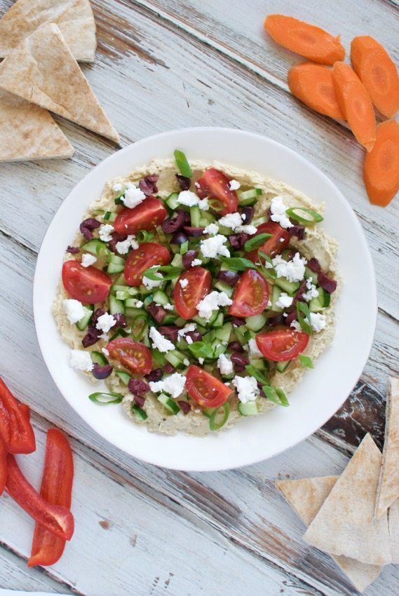 Greek Seven Layer Dip - Eating Made Easy