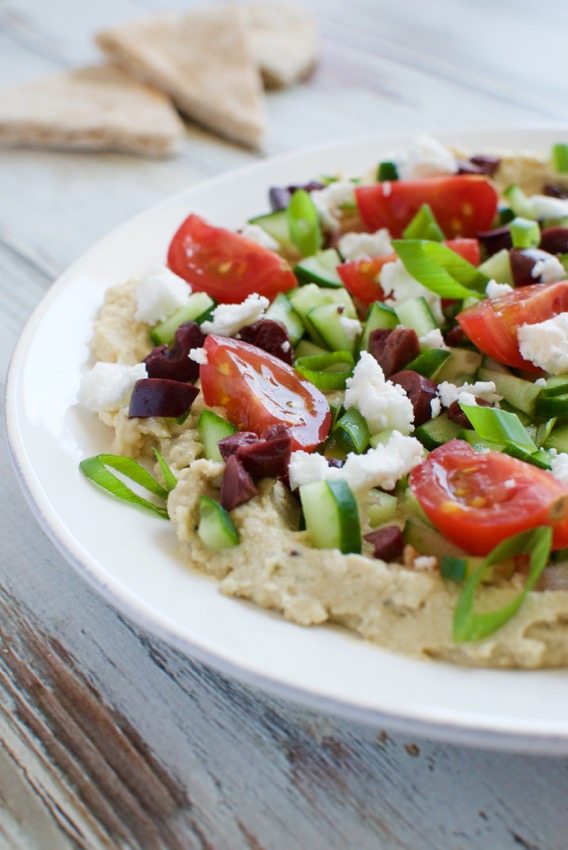 Greek seven layer dip