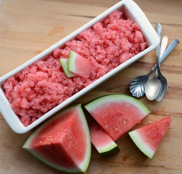 watermelon-granita