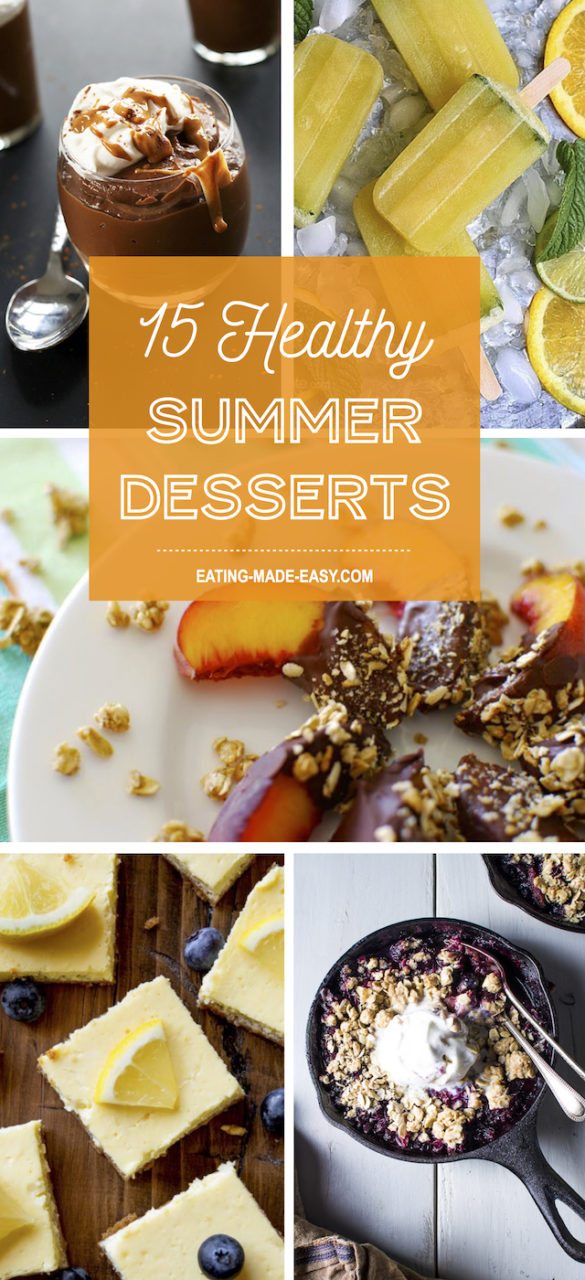 easy healthy desserts