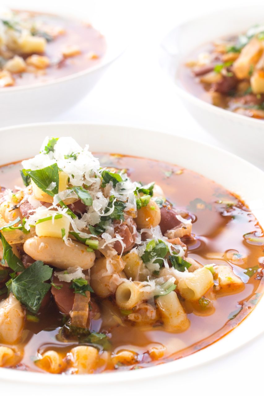 Food from Our Ancestors Pasta Fragiole Soup