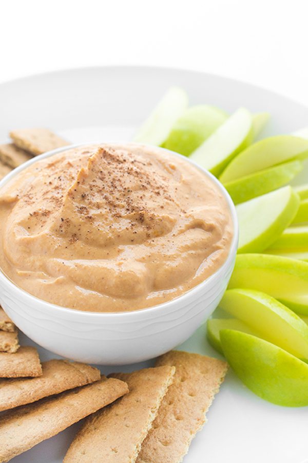 pumpkin spice yogurt dip